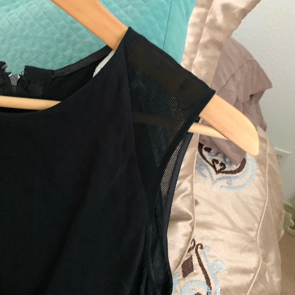 Sandro Rosilda Black Drawstring Dress - Picture 10 of 13